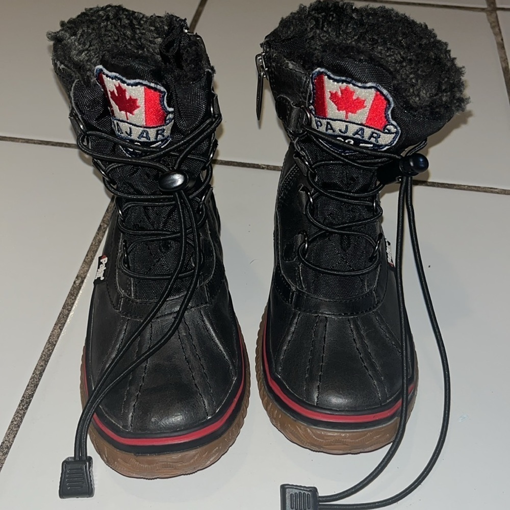 Pajar Canada Pajar Ultra Waterproof Snow Boots Boy' Size 11 - Picture 6 of 9